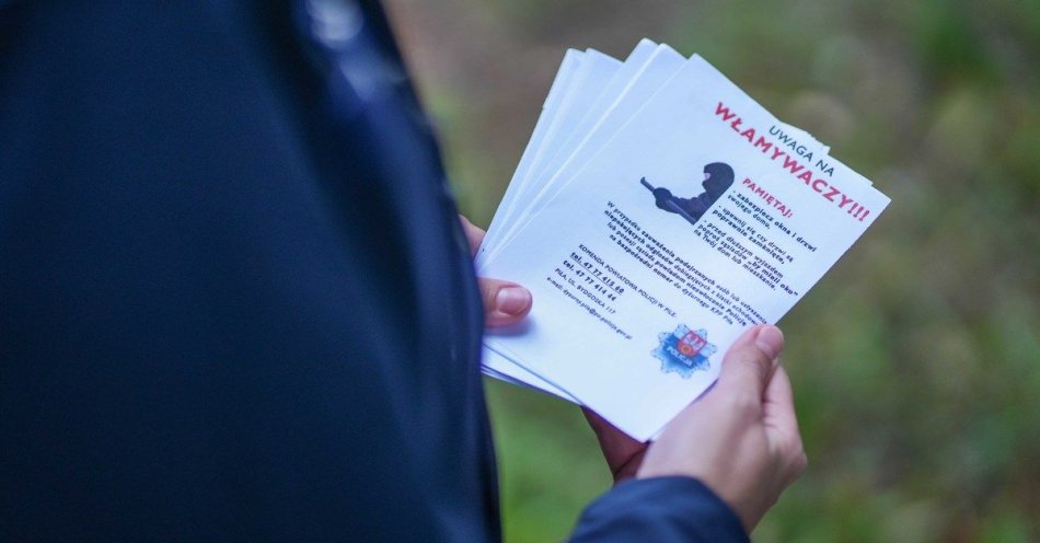 zdjęcie: Seryjny włamywacz zatrzymany / fot. KPP Piła