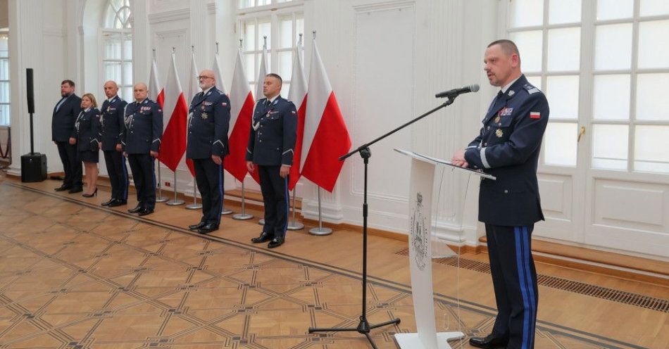 zdjęcie: Krzysztof Ogroński nowym Komendantem Stołecznej Policji / fot. Komisariat Rzeczny Policji