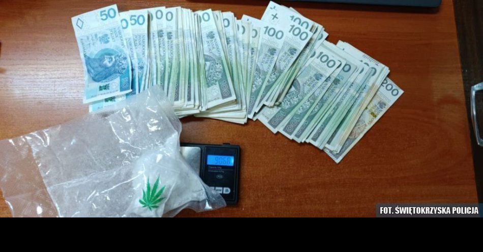 zdjęcie: Daleszyccy policjanci zabezpieczyli znaczną ilość narkotyków / fot. KMP Kielce