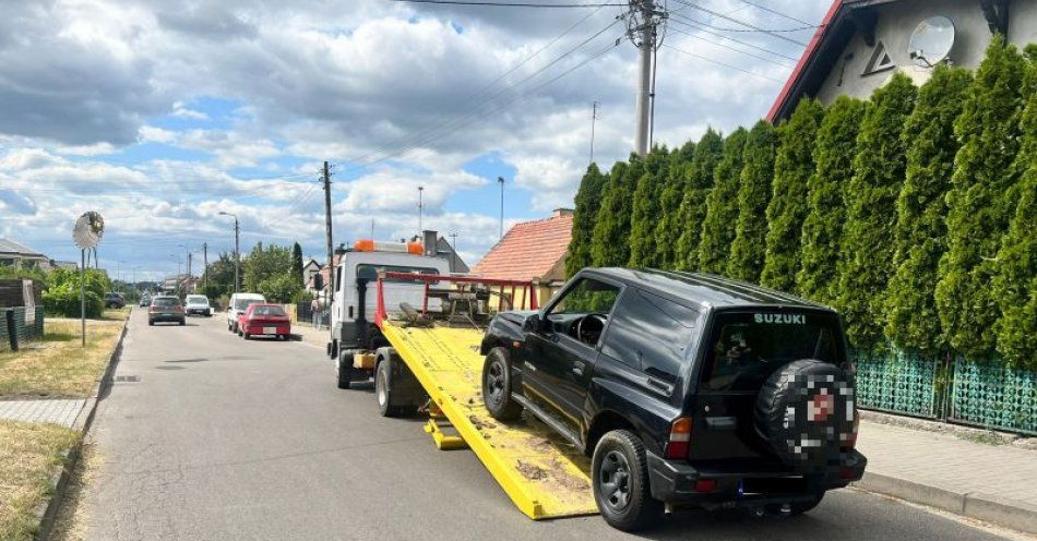 zdjęcie: Mając ponad 3 promile postanowił umyć auto, został zatrzymany przez policjantów / fot. KPP w Chojnicach