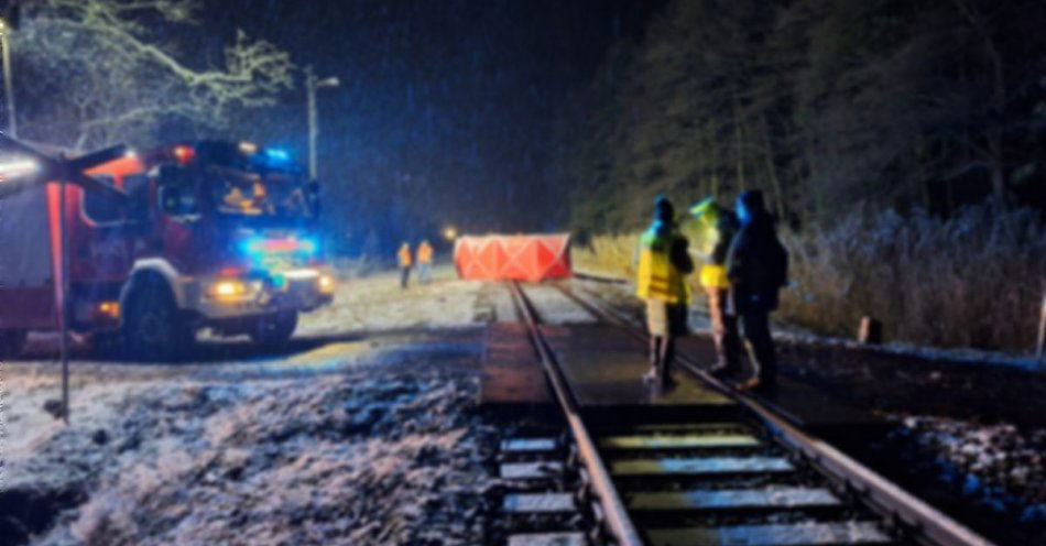 zdjęcie: Belęcin - Tragedia na torach / fot. KPP Wolsztyn