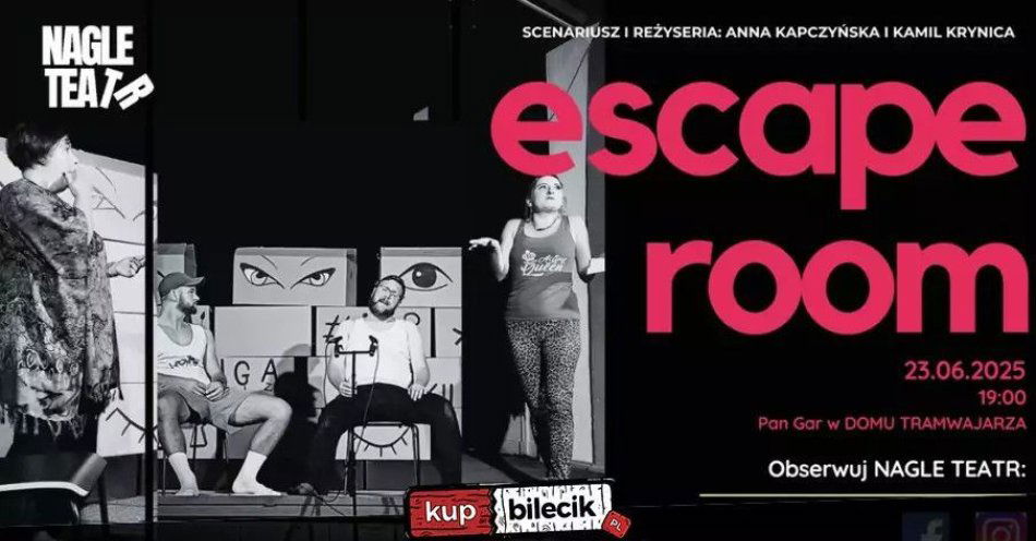 zdjęcie: Spektakl Nagle Teatru / kupbilecik24.pl / Spektakl Nagle Teatru