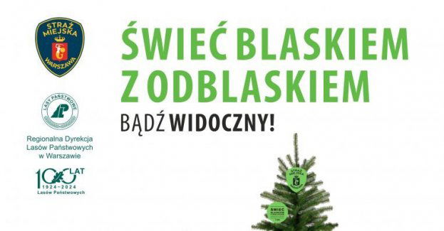 Świeć przykładem – zdejmij odblask z choinki