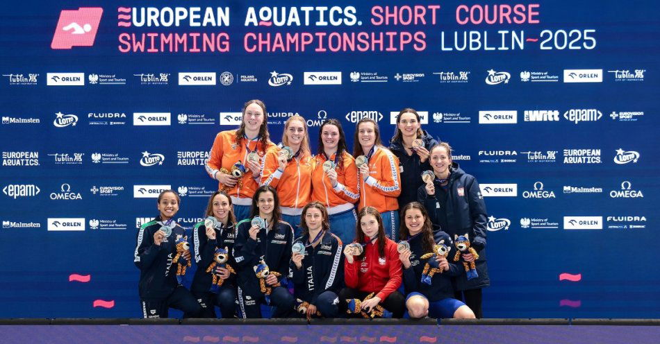 zdjęcie: Ależ wieczór biało-czerwonych pływaków! Dwa pierwsze polskie medale na mistrzostwach Europy w Lublinie / fot. Tomasz Jastrzębowski