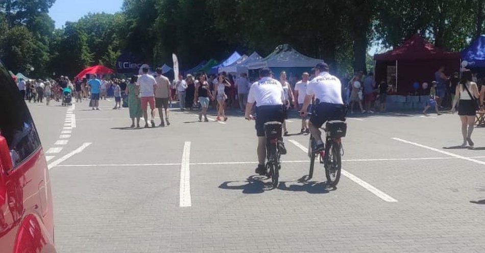 zdjęcie: Policjanci zabezpieczają imprezy plenerowe, ale nie tylko / fot. KPP Inowrocław