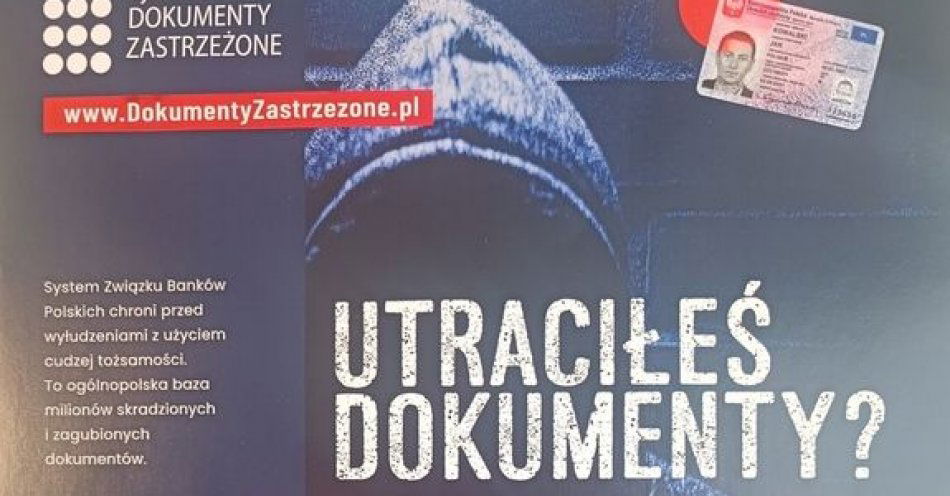 zdjęcie: Co zrobić w przypadku zagubienia dokumentów? / fot. KPP w Nowym Mieście Lubawskim