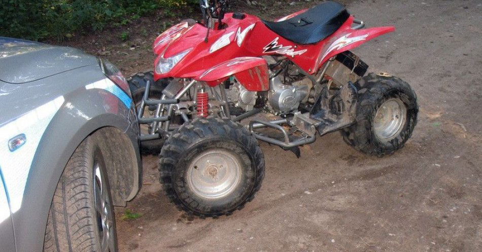 zdjęcie: Apel do amatorów quadów i crossów / fot. KPP w Wyszkowie