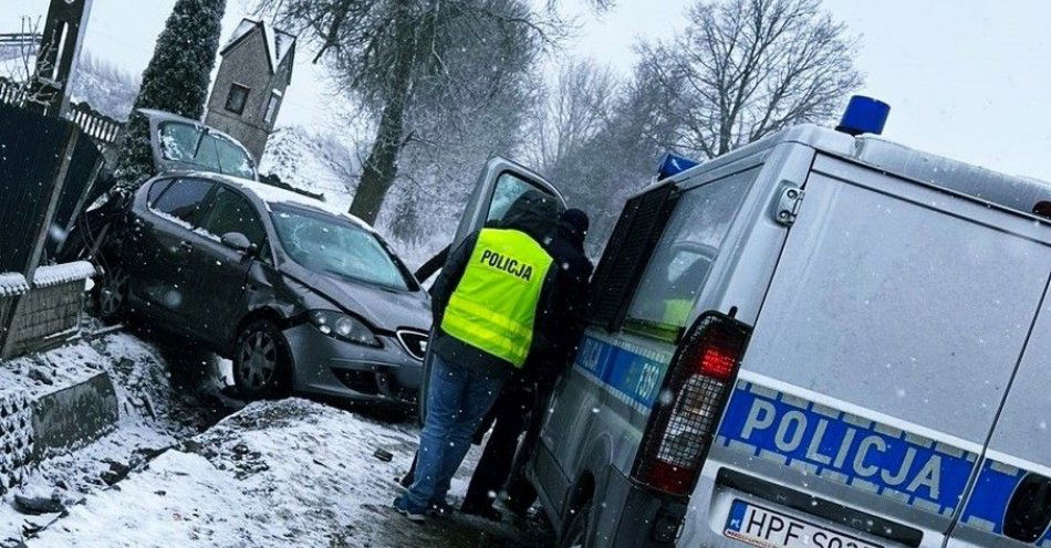 zdjęcie: Tragiczny wypadek w Rękawcu / fot. KPP w Tomaszowie Mazowieckim