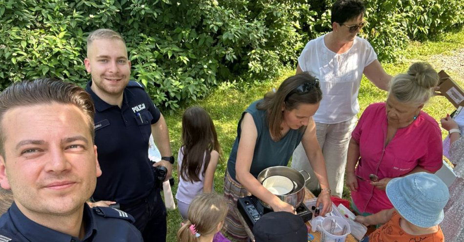 zdjęcie: Bezpieczne półkolonie z grudziądzkimi policjantami / fot. KMP w Grudziądzu