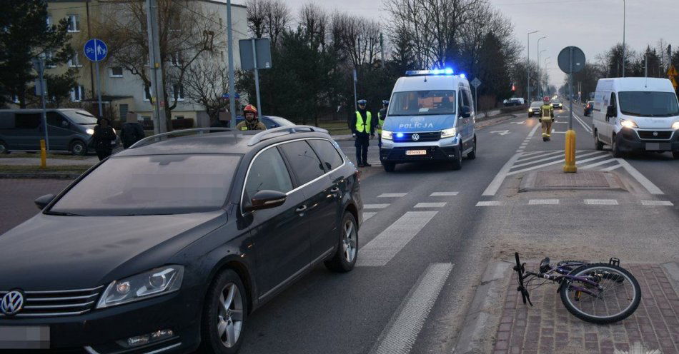 zdjęcie: Potrącenie 9-letniego rowerzysty / fot. KPP w Wyszkowie