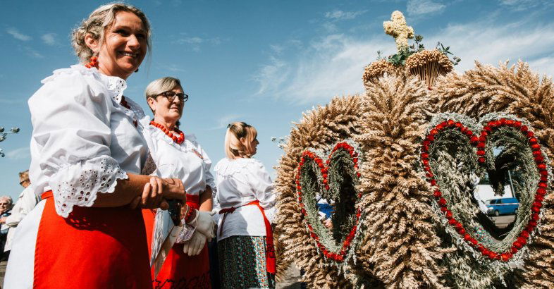 zdjęcie: Dożynki Województwa Kujawsko-Pomorskiego / fot. Filip Kowalkowski