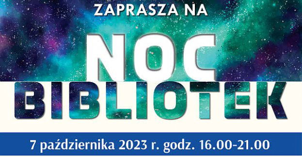 Noc Bibliotek 2023!