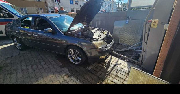 Kolizja drogowa na skrzyżowaniu ulic Rataja i Kościuszki w Nidzicy