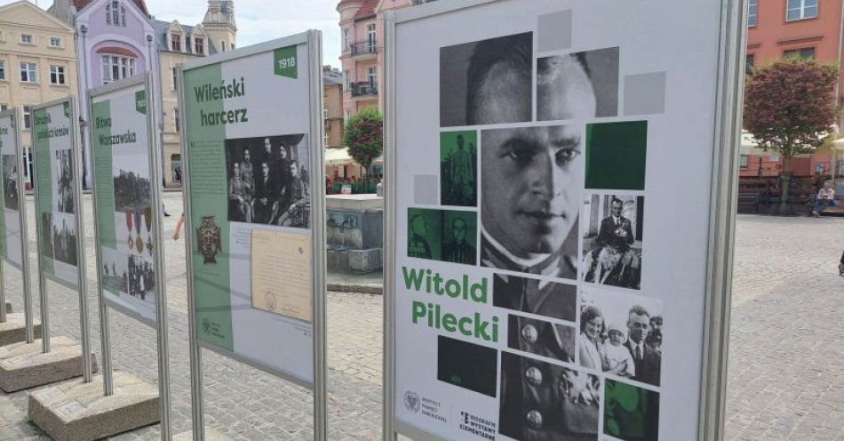 zdjęcie: Odsłonięcie muralu upamiętniającego Witolda Pileckiego / fot. UM Grudziądz