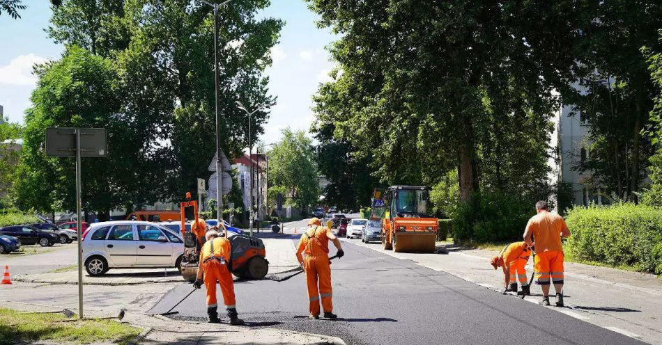 zdjęcie: Prace drogowe na ul. Słowackiego / fot. nadesłane