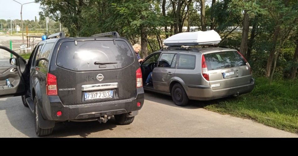 zdjęcie: Pościg za mną nie ma sensu - czy aby na pewno? / fot. KPP w Policach