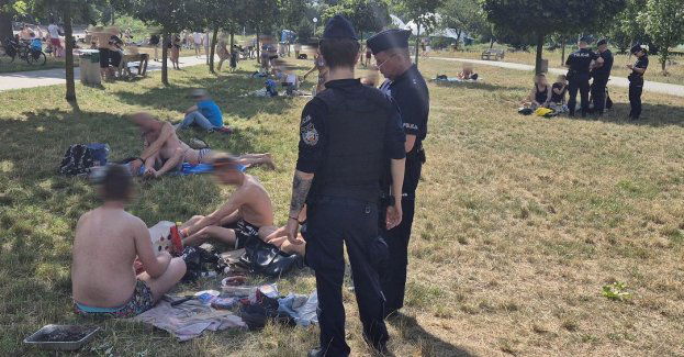 Policjanci kontrolowali łódzkie kąpieliska