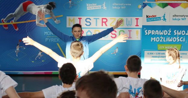 Ponad 1200 dzieci na starcie wiosennej trasy alternatywnych lekcji wychowania fizycznego przygotowanych przez Monikę Pyrek