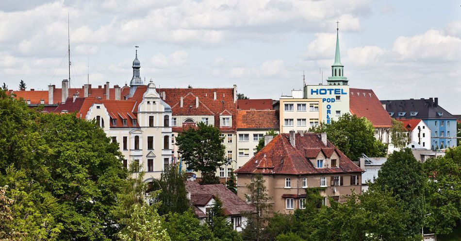 zdjęcie: 81. rocznica Forsowania Nysy Łużyckiej w Zgorzelcu / Zgorzelec — widok miasta