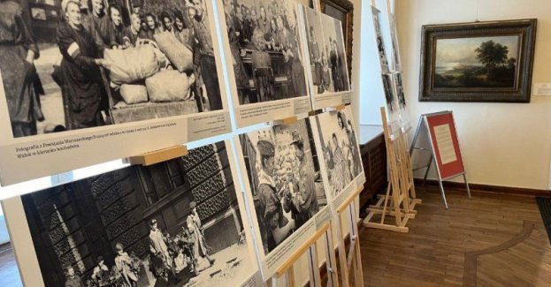 Wystawa Powstanie Warszawskie w starej fotografii