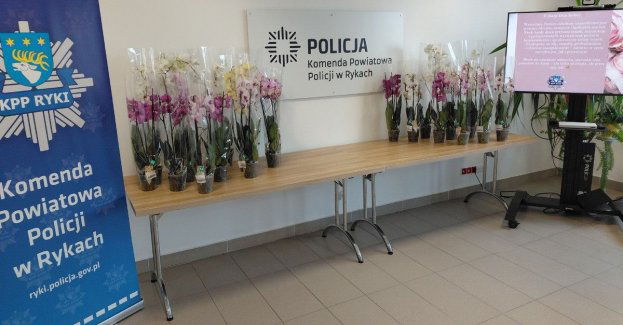 Dzień Kobiet w Komendzie Powiatowej Policji w Rykach