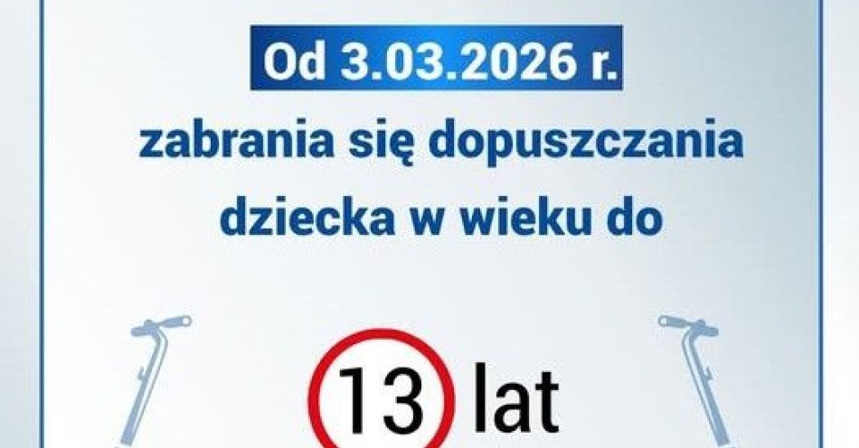zdjęcie: Nowe przepisy: hulajnogi elektryczne od 13 roku życia / fot. KPP w Polkowicach