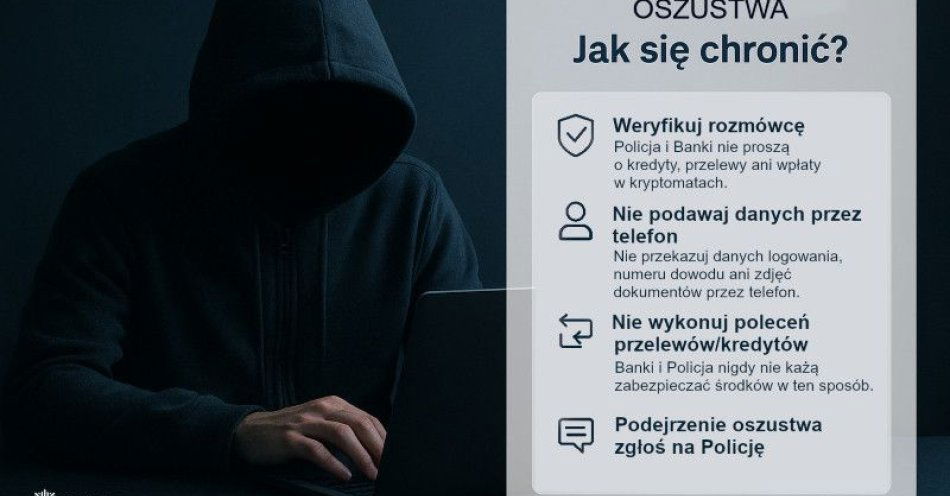 zdjęcie: Uwaga na oszustów telefonicznych i internetowych jak się chronić / fot. KMP w Gdyni