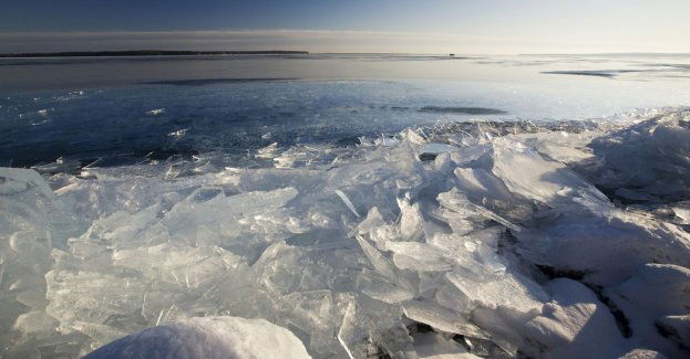 Zamarzła Hańcza, najgłębsze jezioro w Polsce
