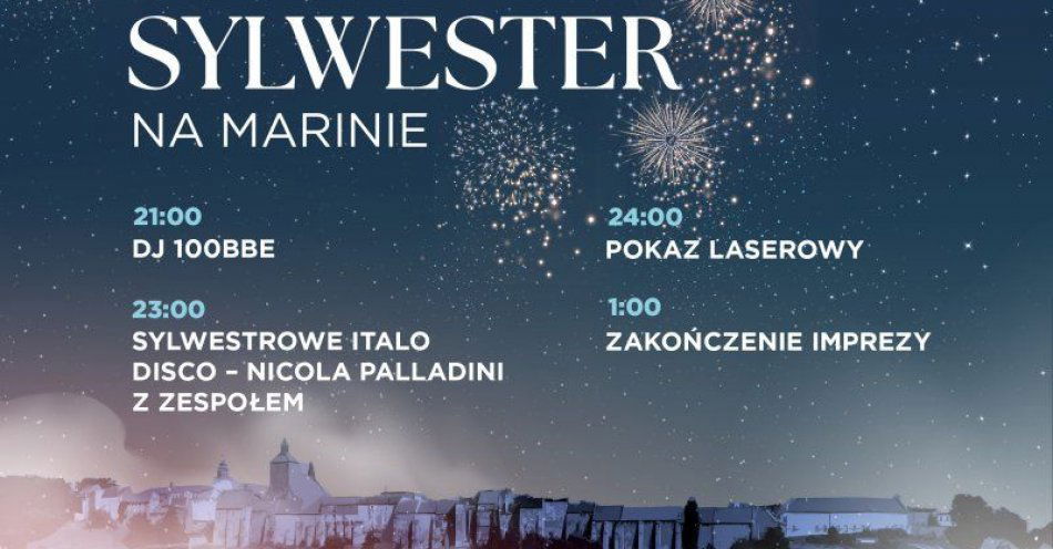 zdjęcie: Miejski Sylwester na Marinie / fot. UM Grudziądz