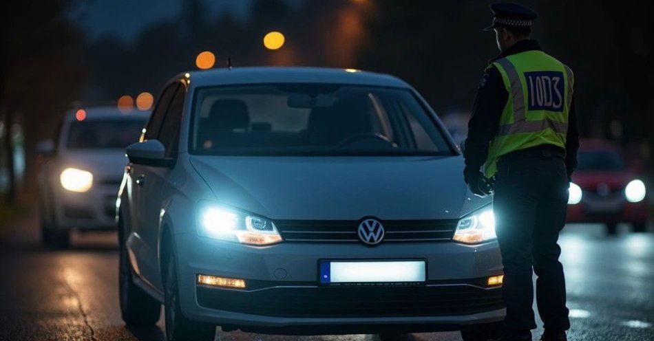 zdjęcie: Niehomologowane oświetlenie w Volkswagenie Kierowca stracił jazdę / TM/ przykładowa ilustracja
