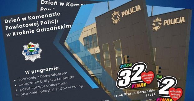 Policjanci krośnieńskiej komendy grają z Wielką Orkiestrą Świątecznej Pomocy