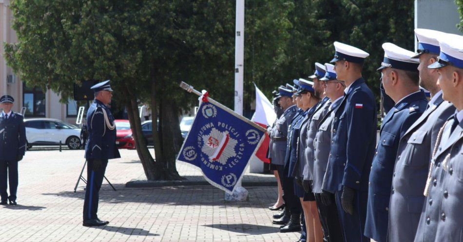 zdjęcie: Powiatowe Obchody Święta Policji w Łęczycy / fot. KPP w Łęczycy