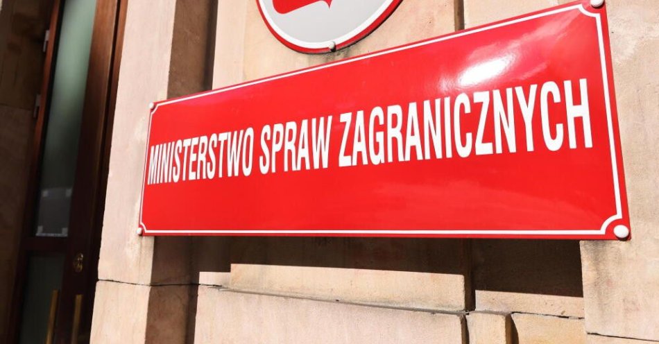 zdjęcie: MSZ: kluczowe wypracowanie dyplomatycznego i politycznego rozwiązania kryzysu w Cieśninie Ormuz / Warszawa, 15.09.2025. Ministerstwo Spraw Zagranicznych. 15 bm. (az/awol) PAP/Albert Zawada