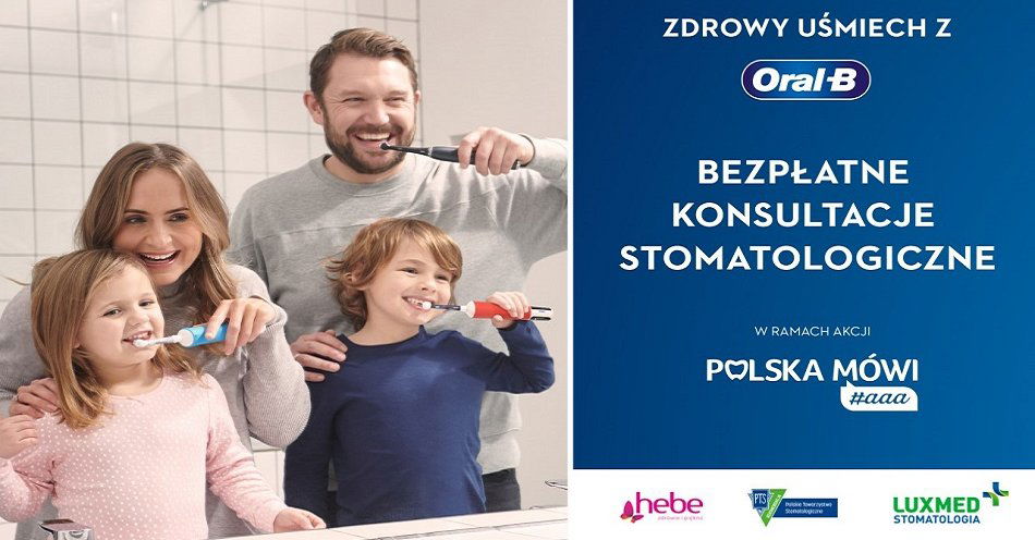 zdjęcie: Zdrowie zaczyna się w jamie ustnej - skorzystaj z jednej z 2800 darmowych konsultacji dentystycznych / Oral-B