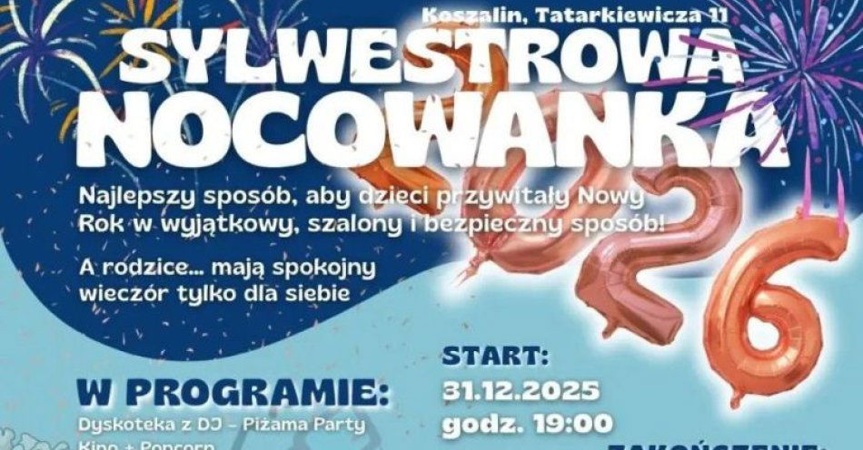 zdjęcie: Sylwestrowa Nocowanka / kupbilecik24.pl / SYLWESTROWA NOCOWANKA