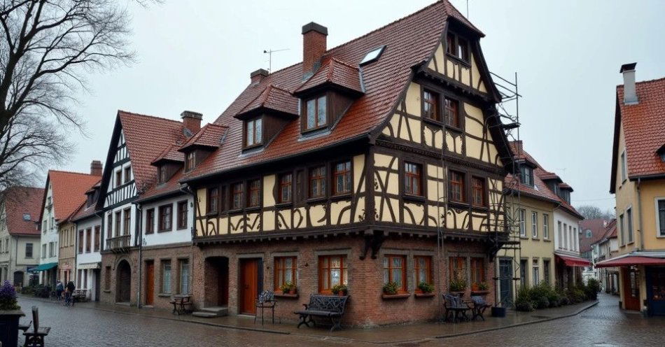 zdjęcie: Domek pod Kapturem w Golubiu-Dobrzyniu z dofinansowaniem na remont dachu / Zdjęcie poglądowe zabiktowej architektury w polskim mieście /TMAI