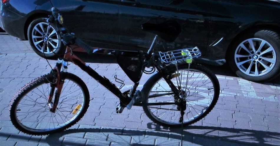 zdjęcie: Poszukiwany rowerzysta zatrzymany przez grupę Speed w Chełmku / fot. KMP w Oświęcimiu