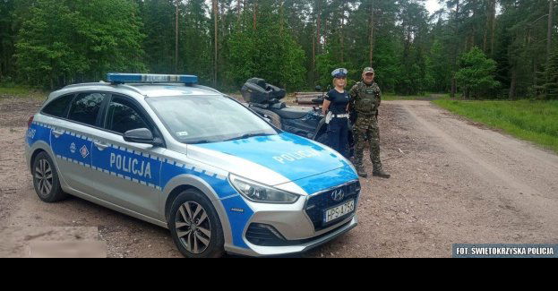 Wspólnie patrolowali las