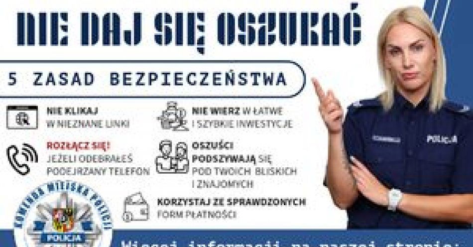 zdjęcie: Upewnij się z kim rozmawiasz, zanim wykonasz przelew… czyli jak nie dać się oszukać korzystając z komunikatorów i serwisów internetowych / fot. KMP w Wrocławiu