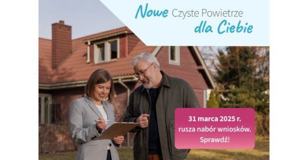 Ruszył nabór wniosków do programu Czyste Powietrze 2025