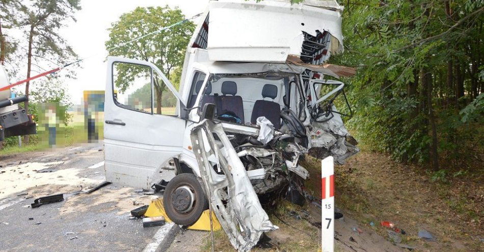 zdjęcie: Tragiczny wypadek w miejscowości Bielany / fot. KMP Biała Podlaska