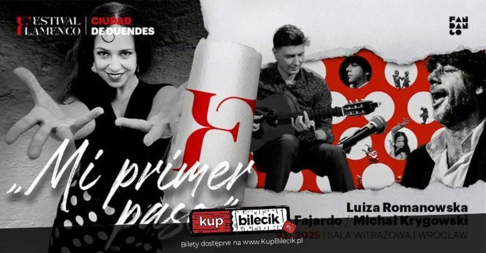 zdjęcie: Koncert Mi primer paso. Inauguracja Festiwalu Flamenco Miasto Krasnali / kupbilecik24.pl / Koncert \