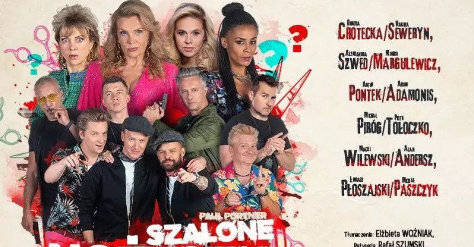 zdjęcie: Szalone nożyczki - czyli kto zabił / kupbilecik24.pl / Szalone nożyczki - czyli kto zabił