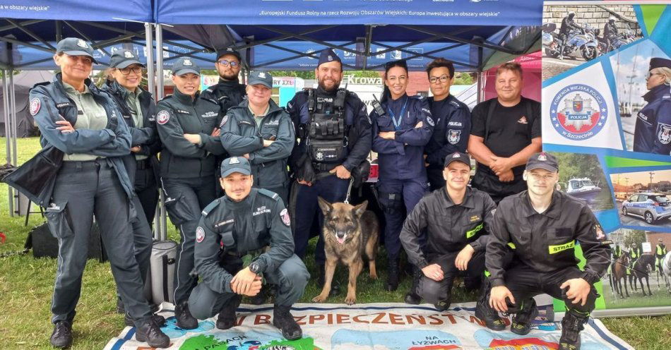 zdjęcie: Dni Stepnicy - z udziałem szczecińskich policjantów / fot. KMP w Szczecinie