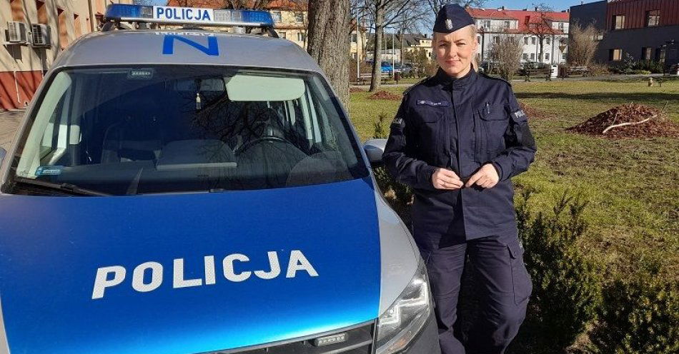 zdjęcie: Lęborska policjantka doceniona za empatię / fot. KPP w Lęborku