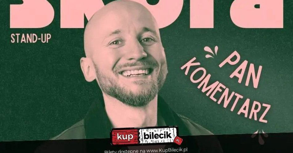 zdjęcie: Damian Skóra w programie Pan Komentarz / kupbilecik24.pl / Damian Skóra w programie \