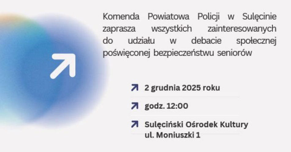 zdjęcie: Jak chronić seniorów przed oszustwami z użyciem sztucznej inteligencji / fot. KPP Sulęcin
