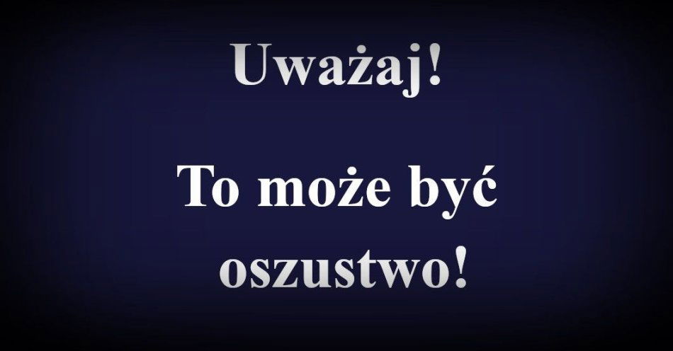 zdjęcie: Oszukana na BLIK przez podszywacza w mediach społecznościowych / fot. KMP Suwałki
