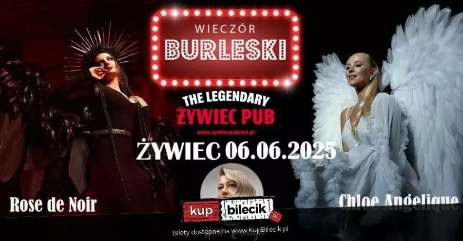 zdjęcie: Burleska by Rose de Noir w The Legendary Żywiec Pub & Restaurant / kupbilecik24.pl / Burleska by Rose de Noir w The Legendary Żywiec Pub & Restaurant