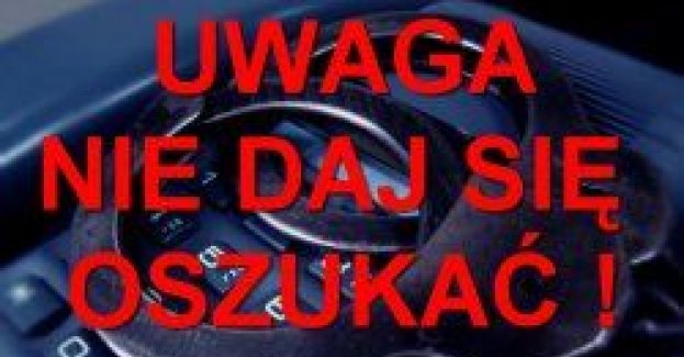 Uwaga! oszuści działający metodą na "wnuczka", "krewnego", "policjanta" znów w natarciu...